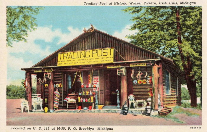 Irish Hills Area - Old Postcard (newer photo)